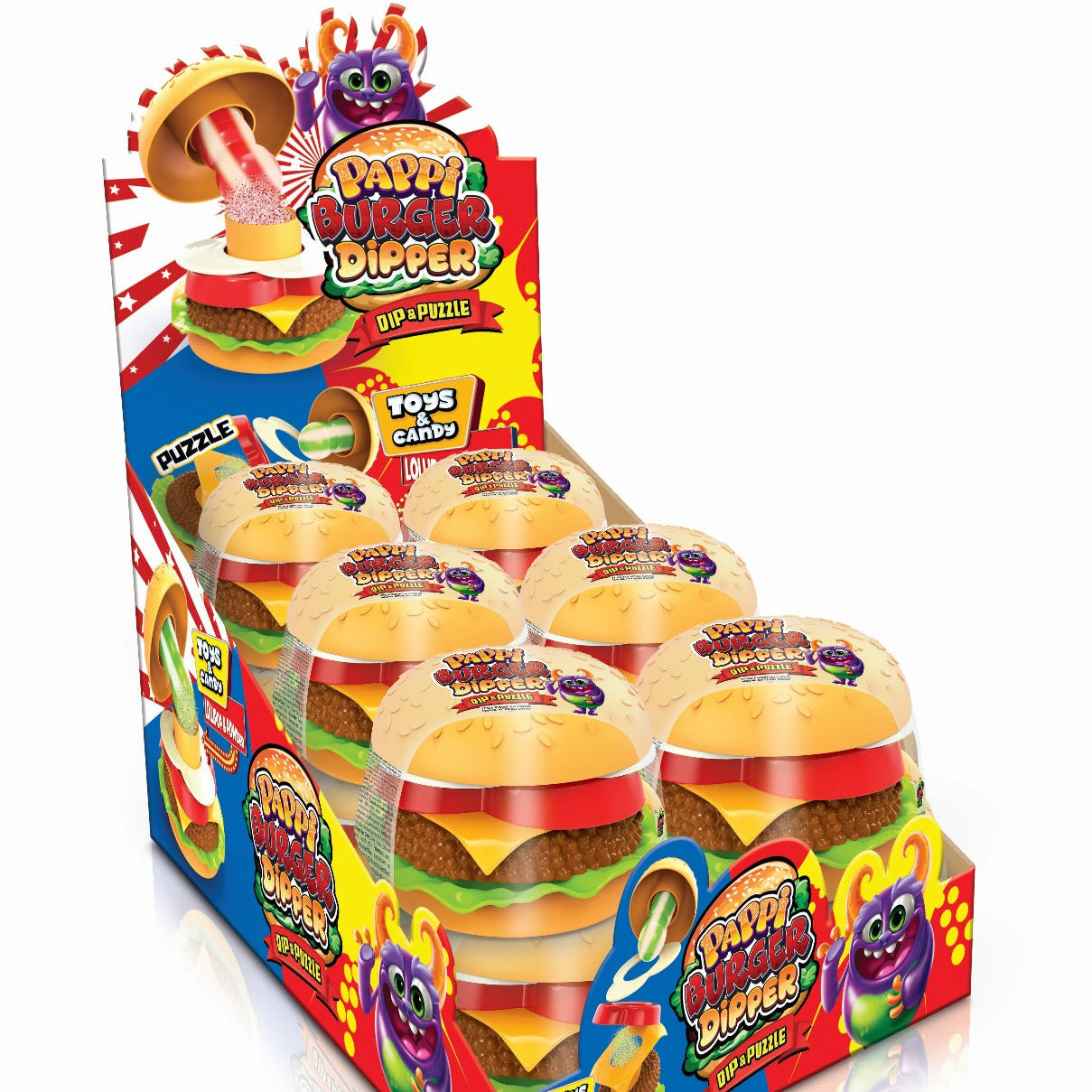 PAPPI BURGER DIPPER 12PCS/0.70OZ (20GR)