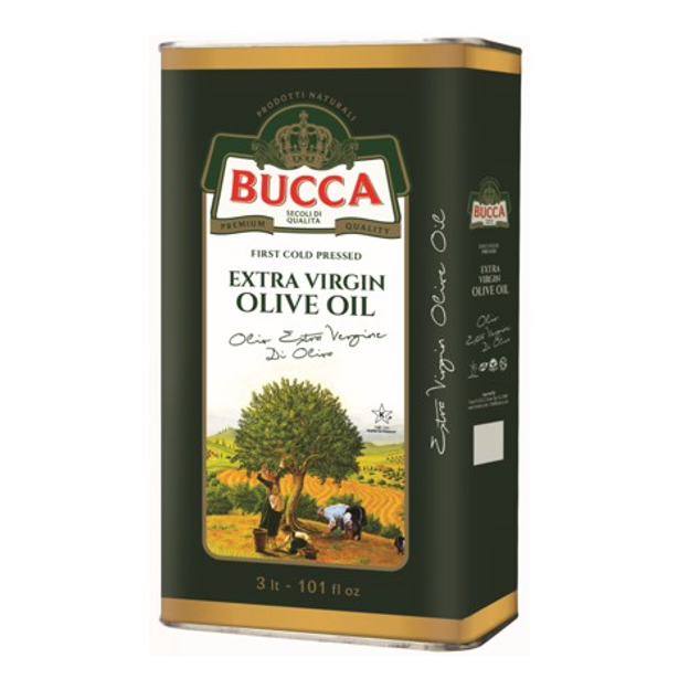BUCCA EXTRA VIRGIN OLIVE OIL 4PCS/3L