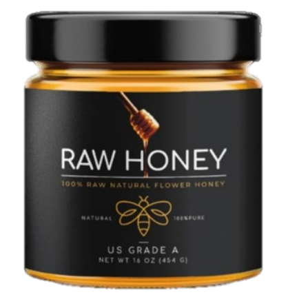 BEEMAX HONEY GLASS BOTTLE 12PCS/6OZ (454GR)