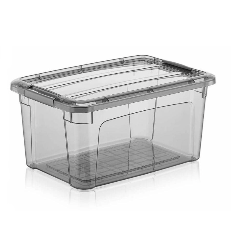 QLIFE LOCKED STORAGE BIN 5.7LT 24 PCS 295*195*148MM