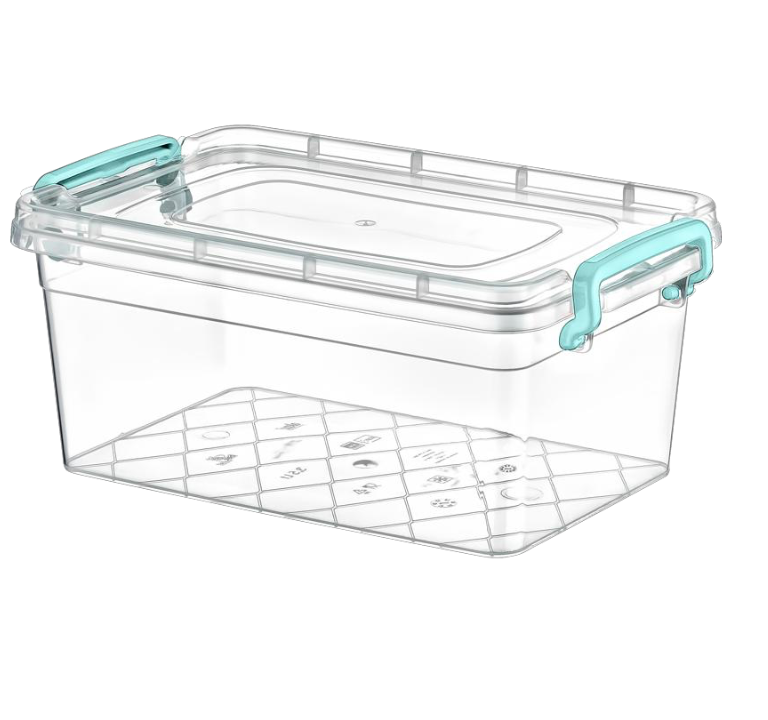 NO 1 MAXI STORAGE BIN (2LT) 24PCS 140*220*100MM