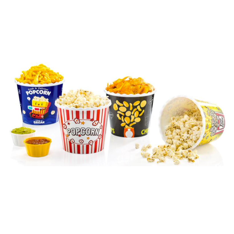POPCORN BUCKET 2.2LT 24PCS 175*175*153MM