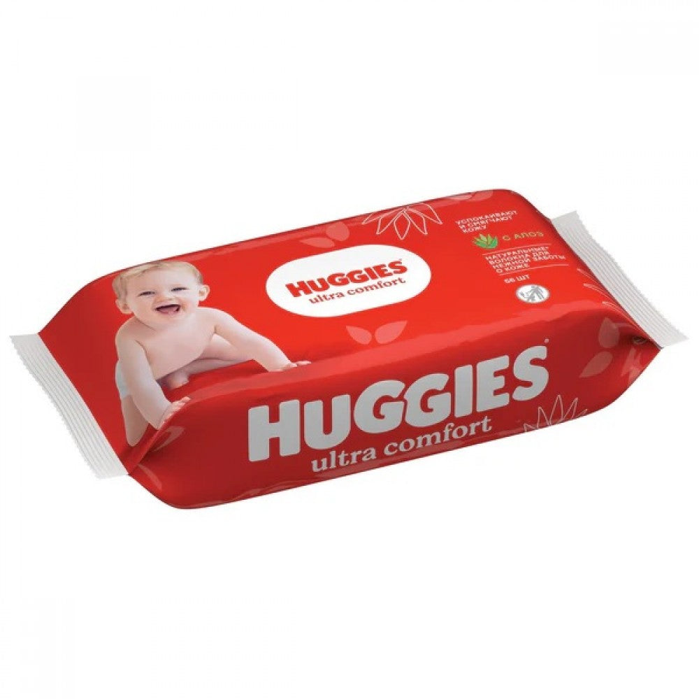 HUGGIES WIPES ULTRA COMFORT 10PCS/56CT