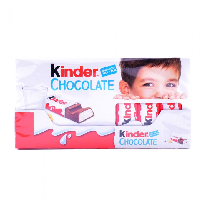 KINDER CHOCOLATE T8 40PCS/3.52OZ(100 GR)