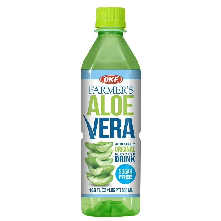 OKF FARMERS ALOE DRINK SUGAR FREE 20 PCS/16.9 OZ