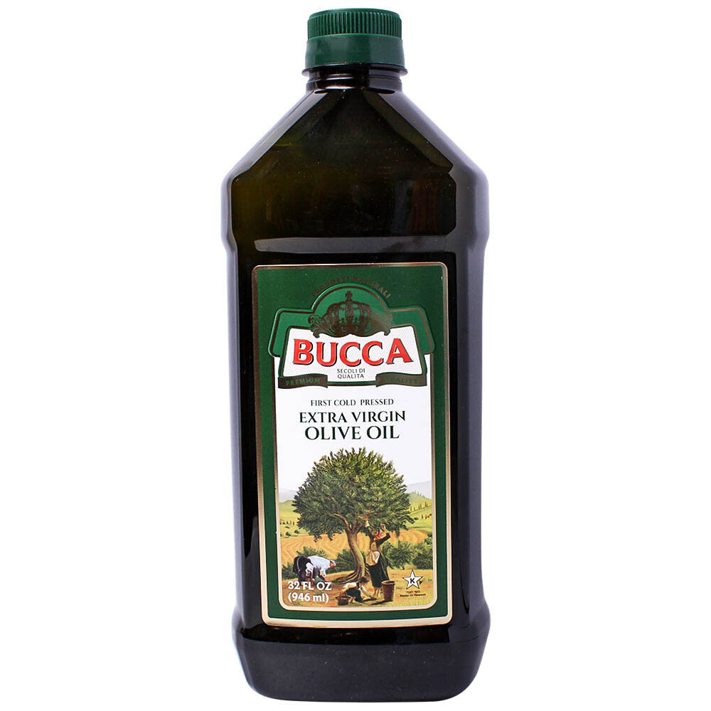 BUCCA EXTRA VIRGIN OLIVE OIL 12PCS/32OZ(907GR)