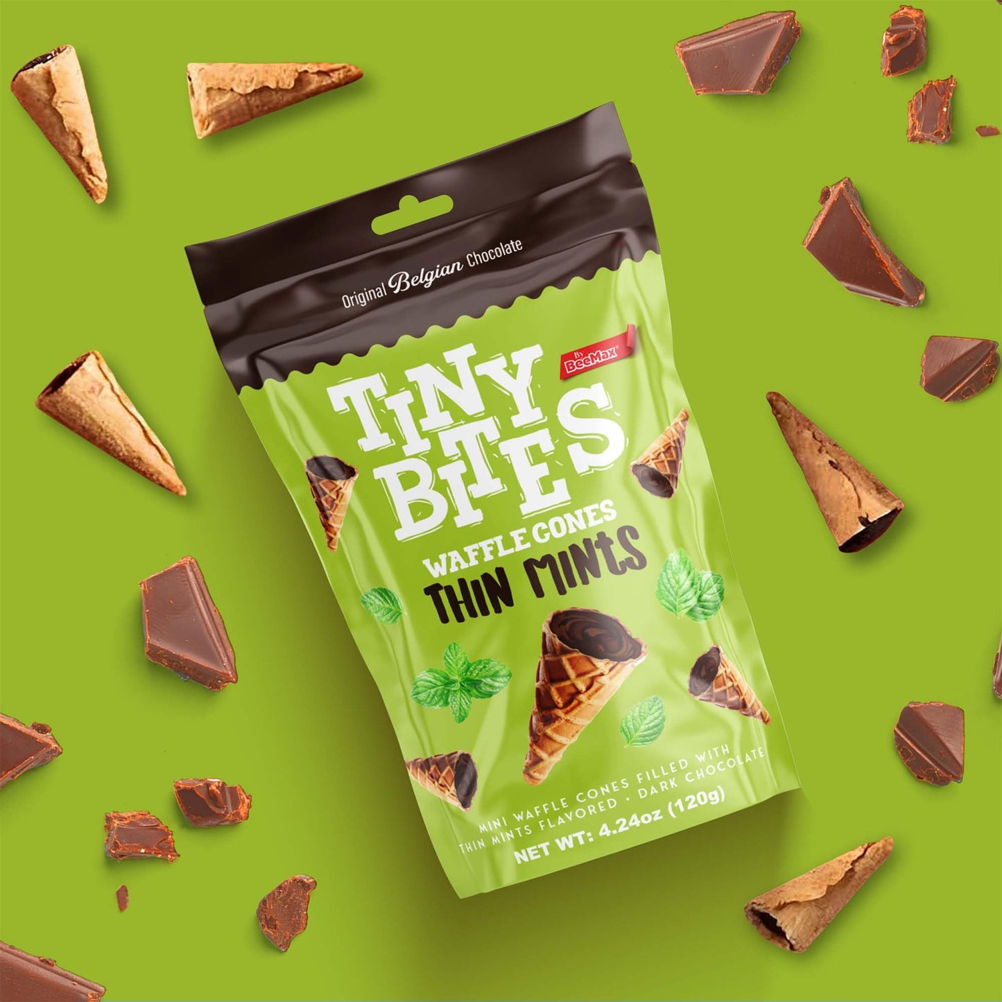 TINY BITES THIN MINTS 12 PCS/4.24OZ(120 GR)