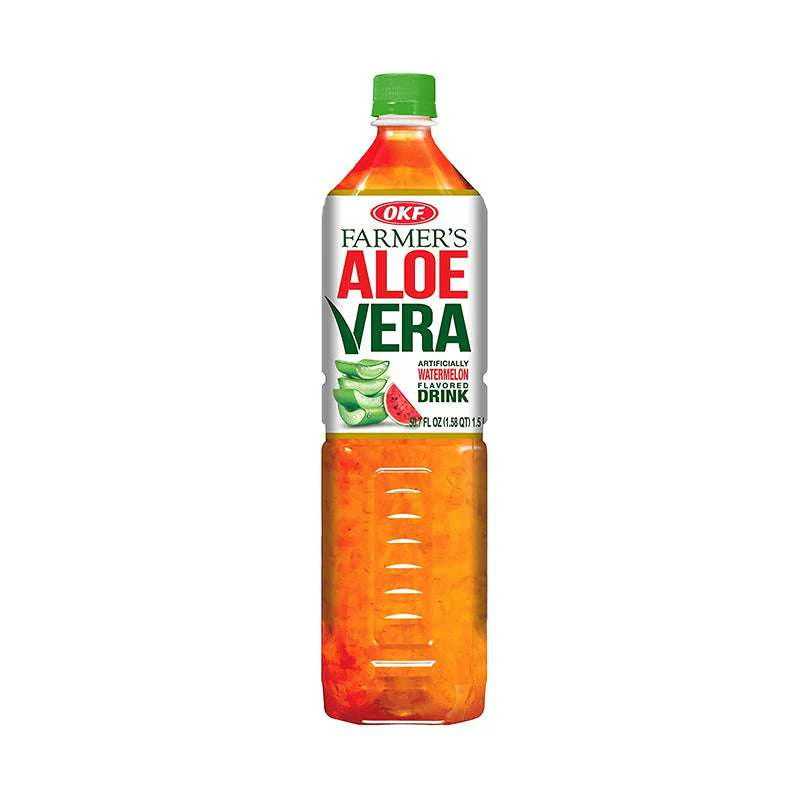 OKF ALOE DRINK WATERMELON 12 PCS/50.7 FL OZ(1.5 LT)