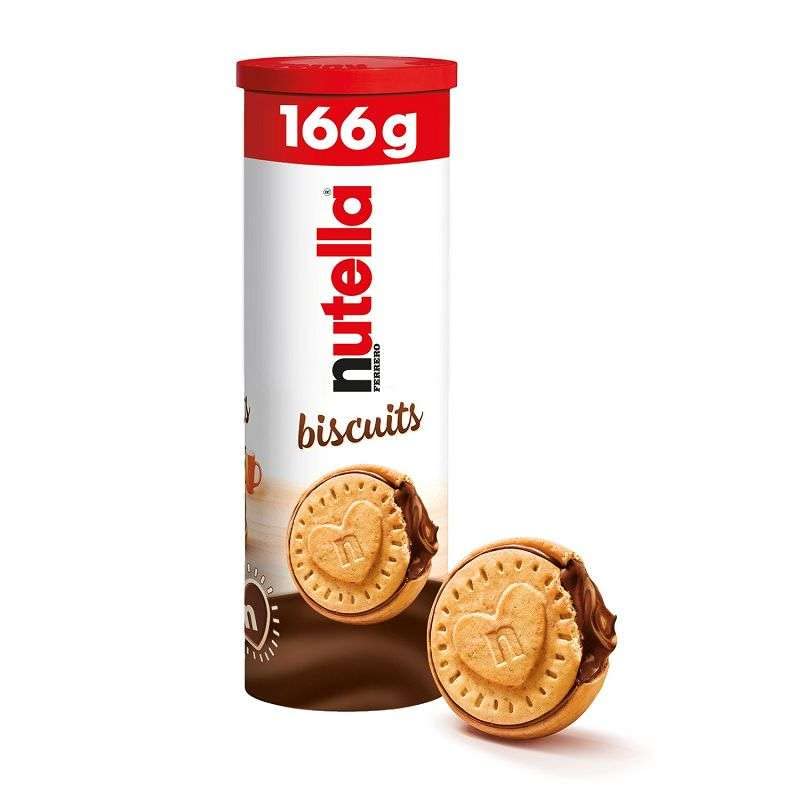 NUTELLA TUBE BISCUIT 20 PCS/5.85 OZ(166 GR)