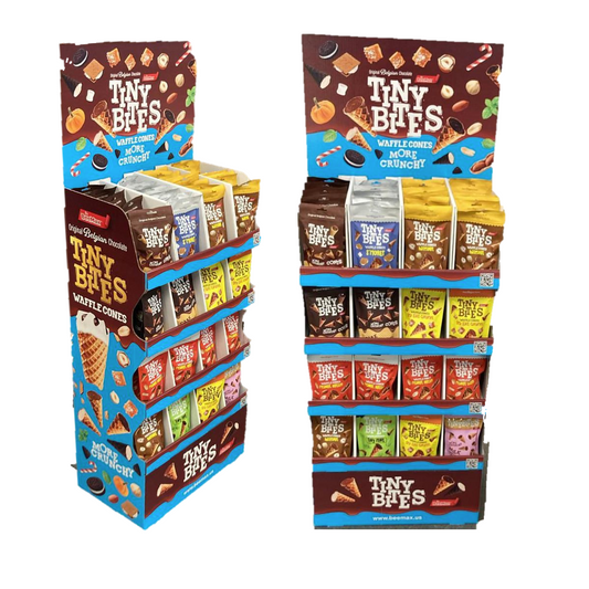 TINY BITES CHOCOLATE CONES 112 PCS/4.23 OZ (120 GR)