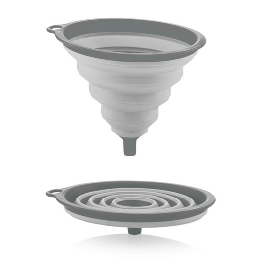 COLLAPSIBLE FUNNEL-GRAY 12PCS 175*115*35MM
