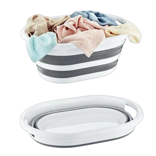 COLLAPSIBLE LAUNDRY BASKET 4PCS 38LT