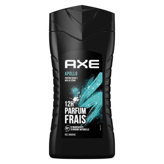 AXE SHOWER GEL APOLLO 12PCS/8.450Z(250ML)