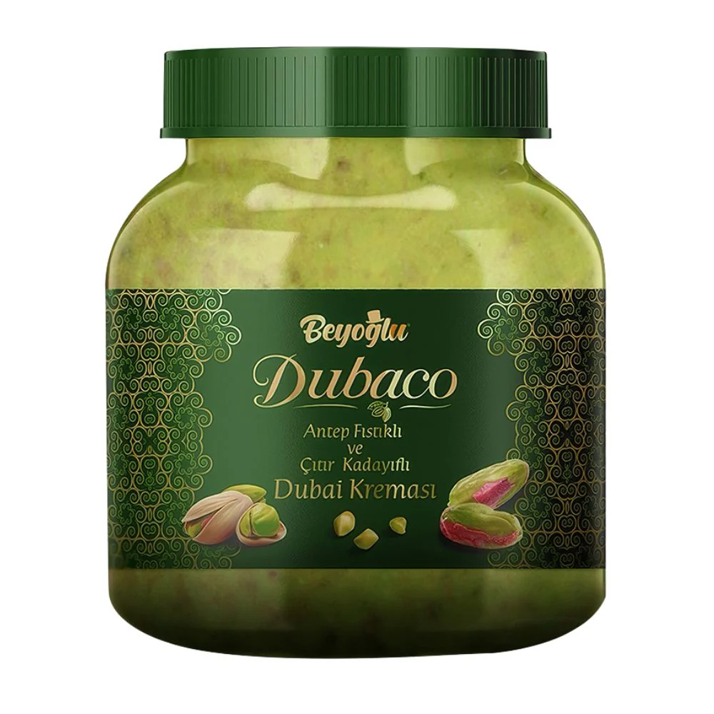 BEYOGLU DUBAI CREAM GLASS JAR 6PCS/10.58OZ (300GR)