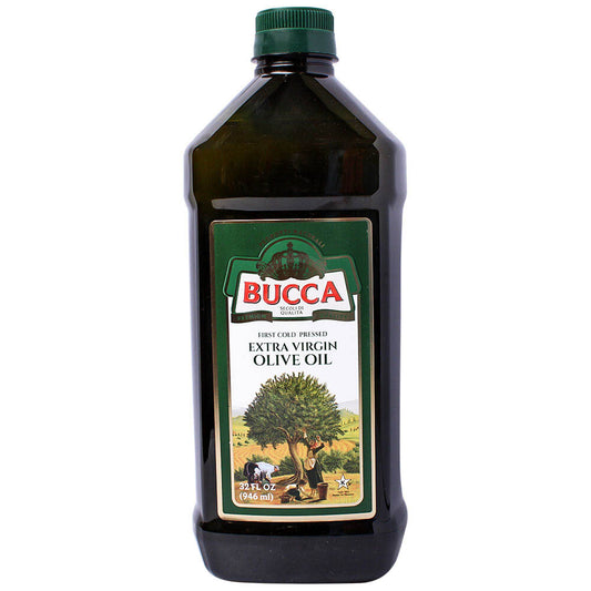 BUCCA EXTRA VIRGIN OLIVE OIL 12PCS/32OZ(907GR)
