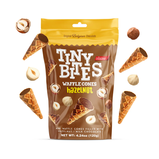 TINY BITES HAZELNUT 12 PCS/4.24OZ (120 GR)