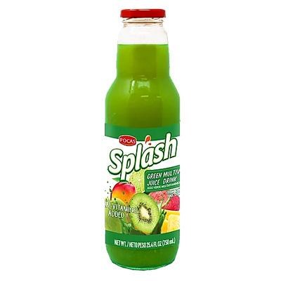 POCAS SPLASH GREEN MULTI VITAMIN JUICE 750ML/ 8 PCS