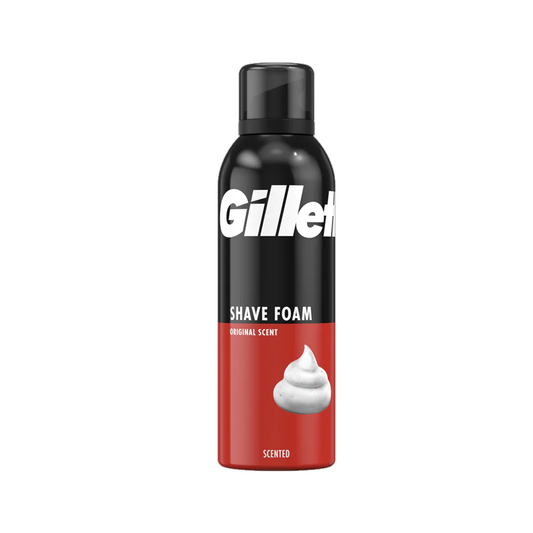 GILLETTE SHAVING FOAM 6PCS/6.76 OZ (200ML)